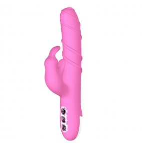 Khalifa - Y.love Rotation G-spot Vibrator Wand (Chargeable - Pink)